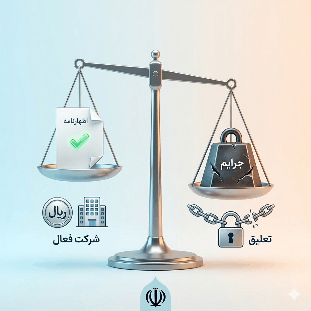 شرکت فعال مالیاتی چیست؟ و اگر اظهارنامه نفرستیم چه اتفاقی می‌افتد؟